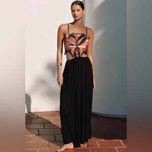 Maaji Boho Sunrise Maxi Dress NWT